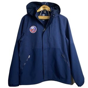 New York Islanders Authentic Pro NHL Performance Full Zip Size Men’s Large Rain
